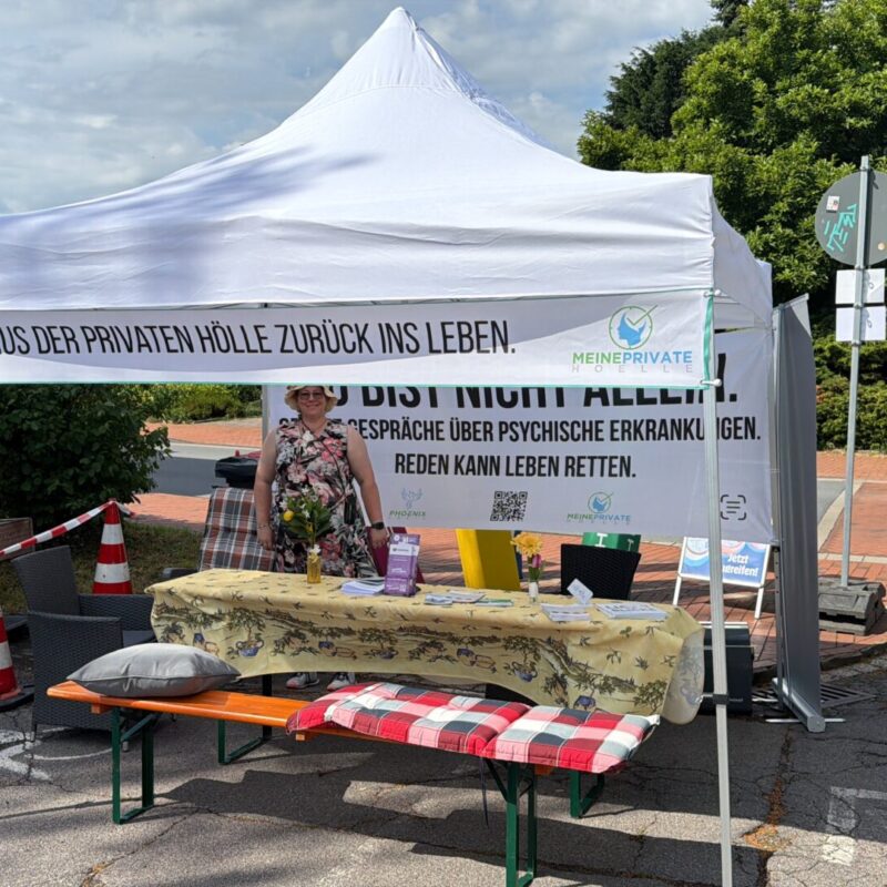 Phoenixkreis Stand beim Mach mit - Ehrenamtstag